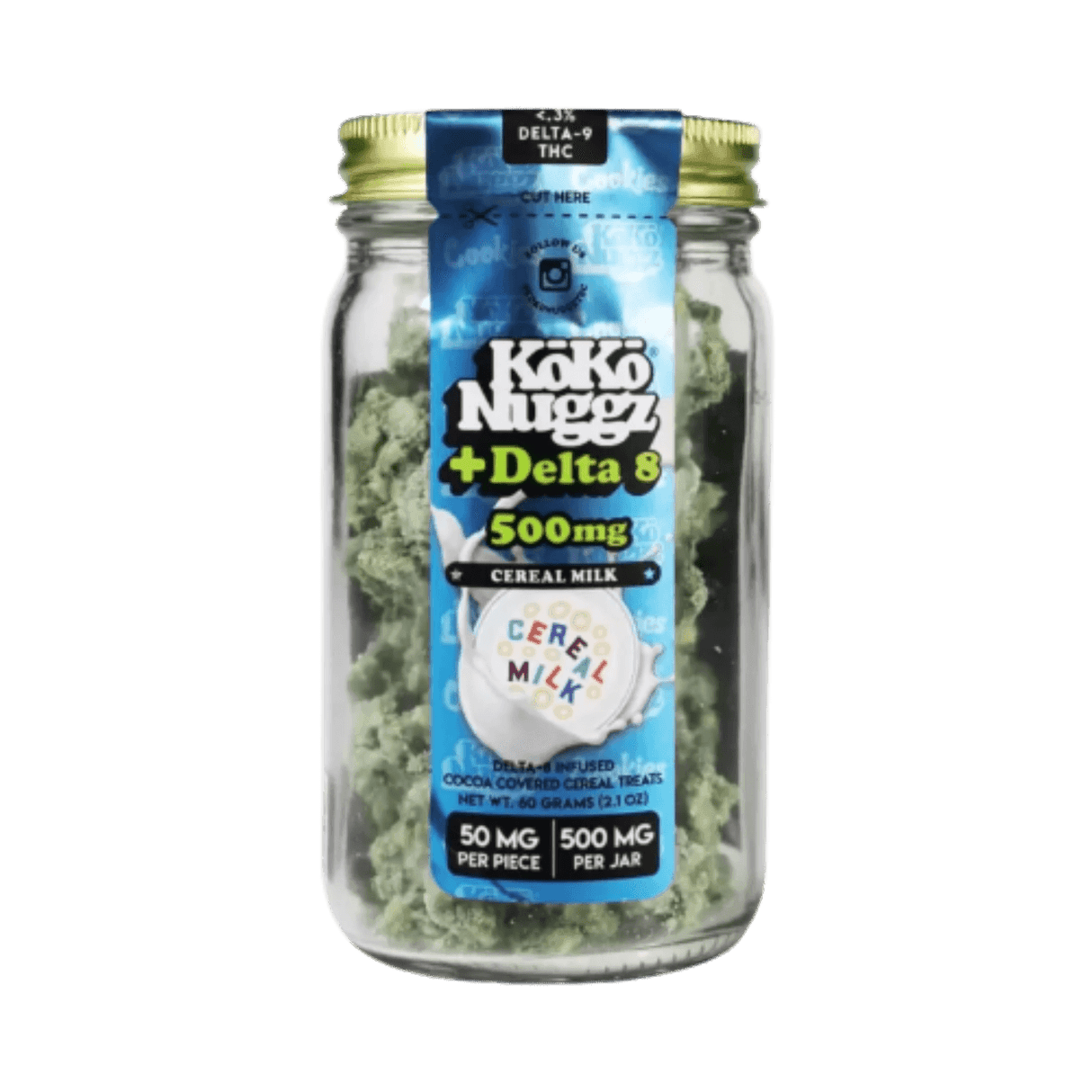 Urb Koko Nuggz D8 500mg Cereal Treats