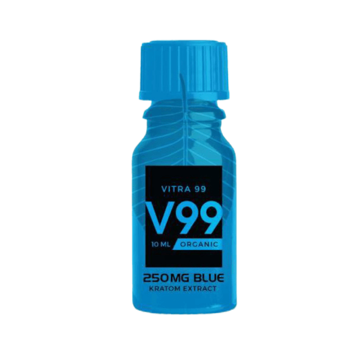 Vitra 99 Blue V99 Kratom 250mg Shot