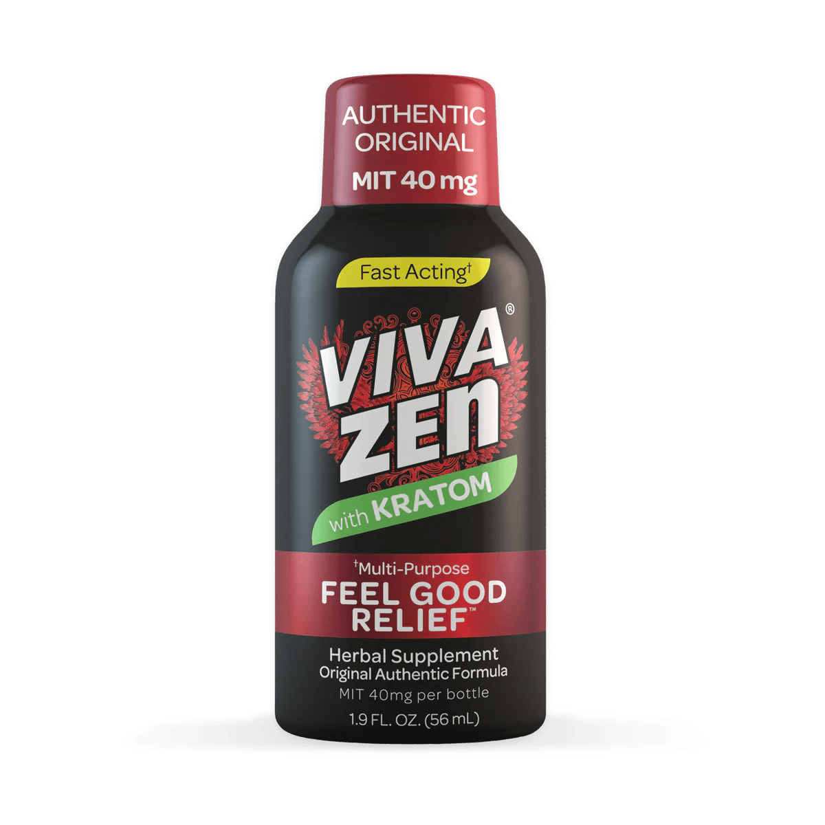 Viva Zen Kratom Extract 40mg Original Shot