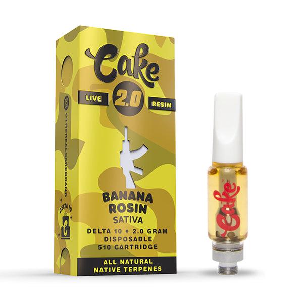 Cake D10 Live Resin 2G Vape Cartridge