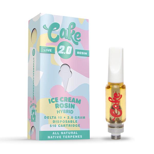 Cake D10 Live Resin 2G Vape Cartridge