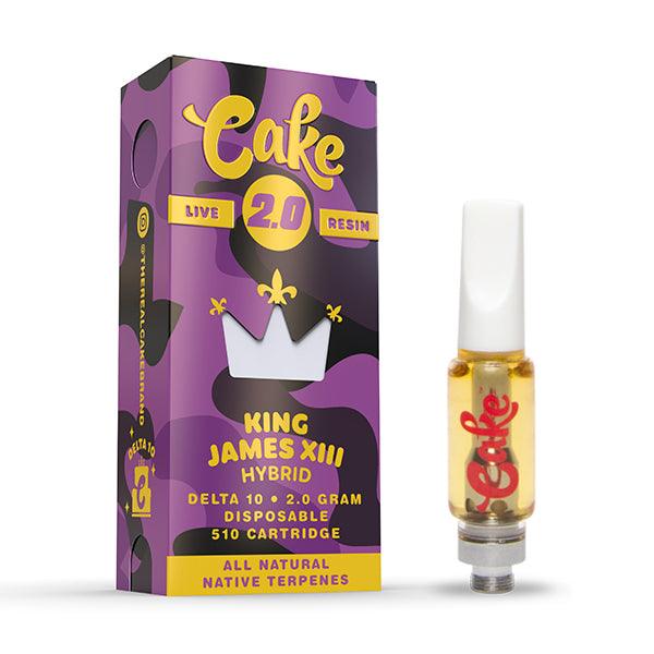 Cake D10 Live Resin 2G Vape Cartridge