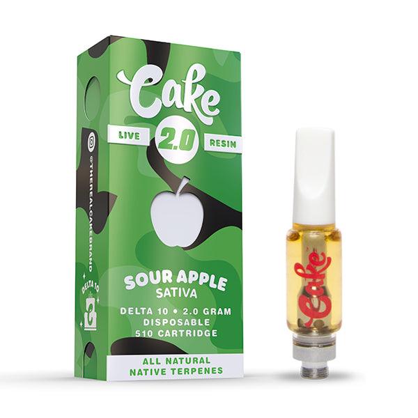 Cake D10 Live Resin 2G Vape Cartridge