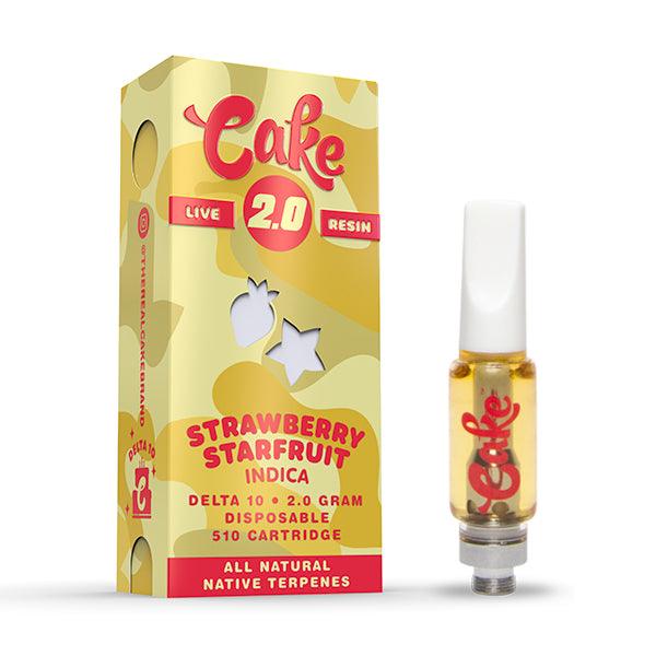 Cake D10 Live Resin 2G Vape Cartridge