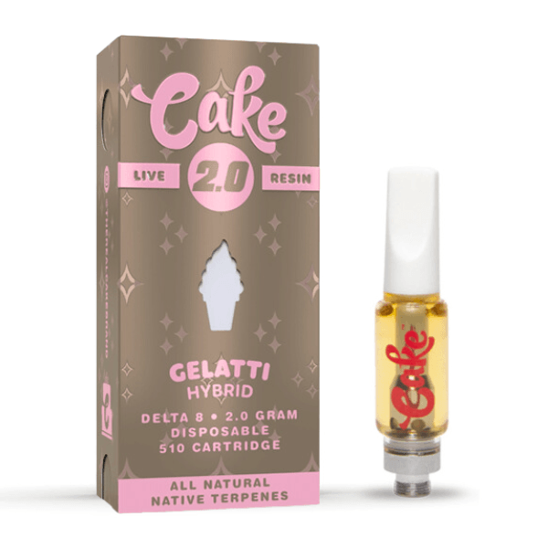 Cake D8 Live Resin 2G Cartridge