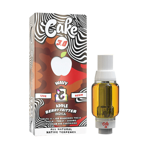 Cake Wavy Blend Live Resin 3G Vape Cartridge