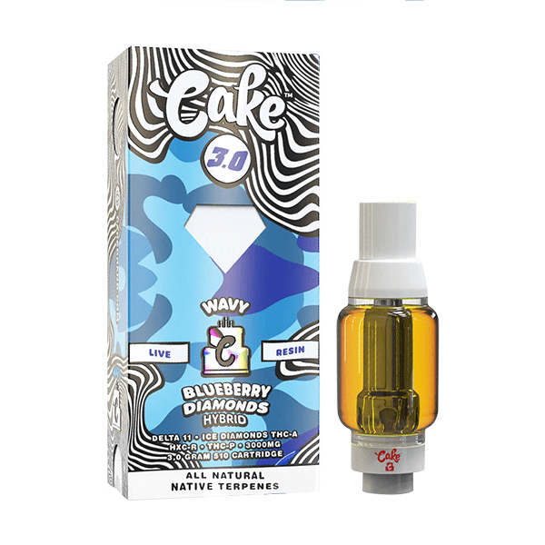 Cake Wavy Blend Live Resin 3G Vape Cartridge