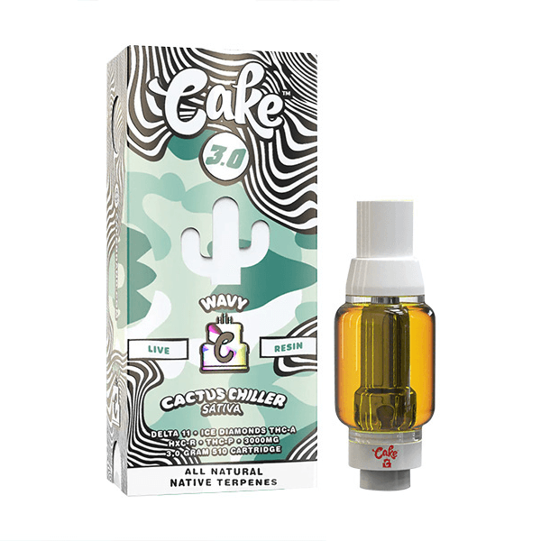 Cake Wavy Blend Live Resin 3G Vape Cartridge