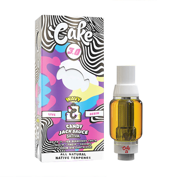 Cake Wavy Blend Live Resin 3G Vape Cartridge