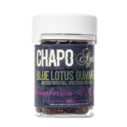 Chapo Extrax Azul Blue Lotus 5000mg Gummies