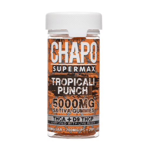 Chapo Extrax Supermax Live Resin 5000mg Gummies
