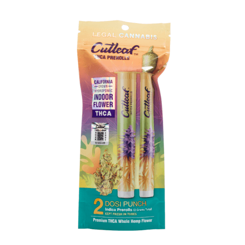 Cutleaf THC-A 2G Pre Roll Pack