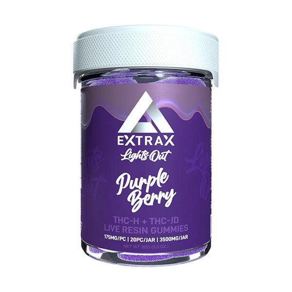 Delta Extrax Lights Out 3500mg Gummies