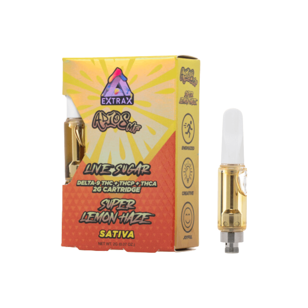 Delta Extrax Adios MF Live Sugar 2G Vape Cartridge