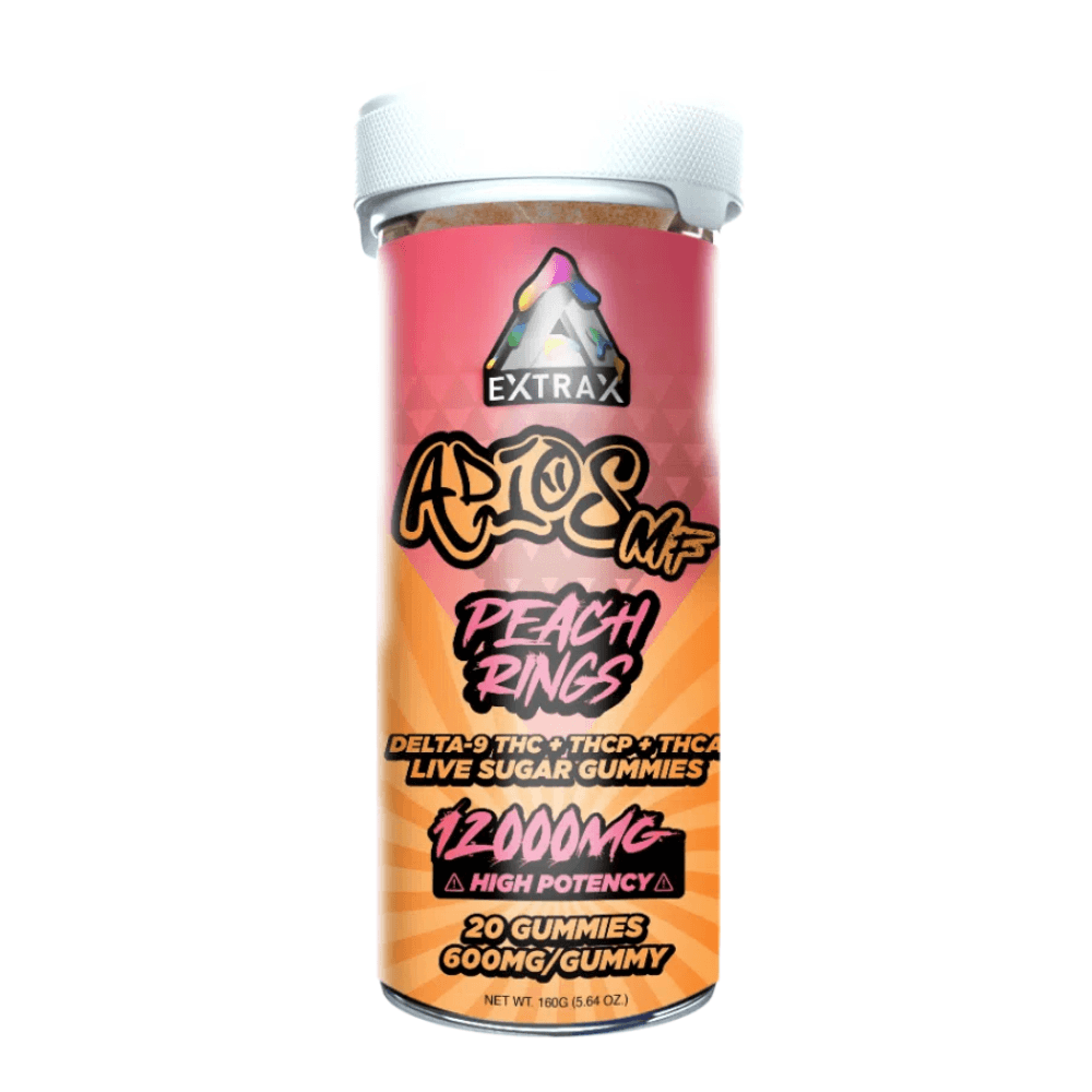 Delta Extrax Adios MF Live Sugar 12000mg Gummies