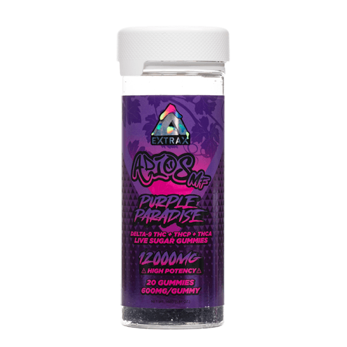 Delta Extrax Adios MF Live Sugar 12000mg Gummies