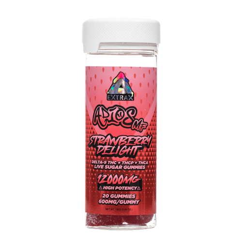 Delta Extrax Adios MF Live Sugar 12000mg Gummies