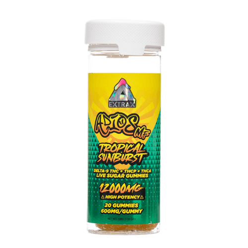 Delta Extrax Adios MF Live Sugar 12000mg Gummies