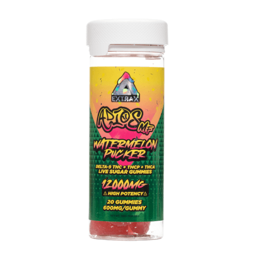 Delta Extrax Adios MF Live Sugar 12000mg Gummies