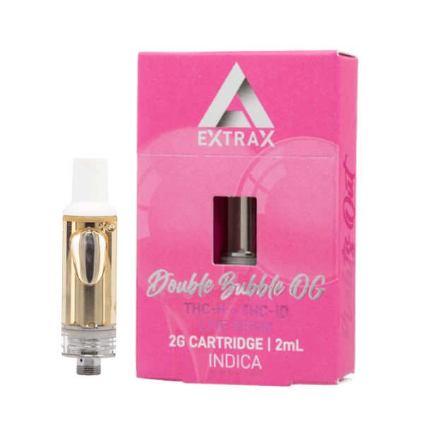 Delta Extrax Lights Out Live Resin 2G Cartridge - Grape Ape – Hemp City USA