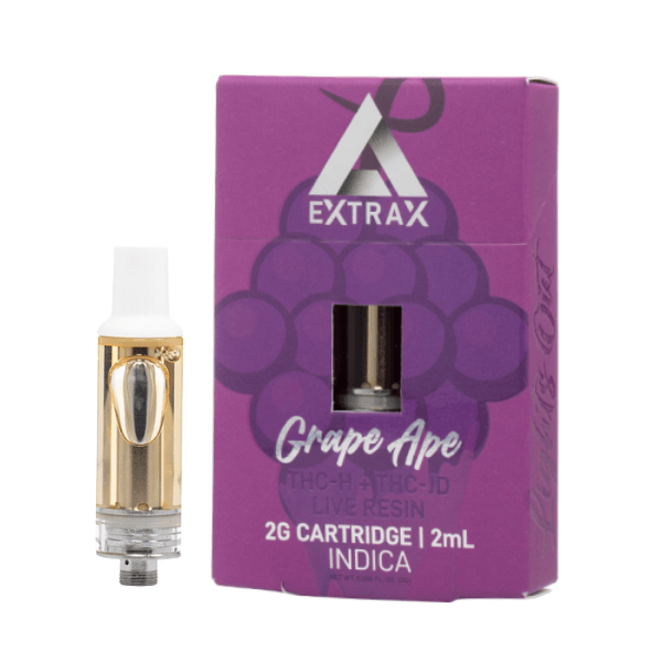 Delta Extrax Lights Out Live Resin 2G Vape Cartridge