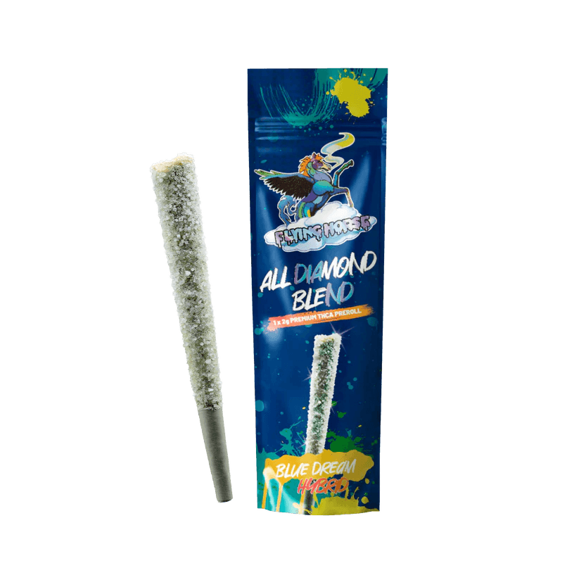 Flying Horse All Diamond Blend THC-A 20G Pre Roll Pack