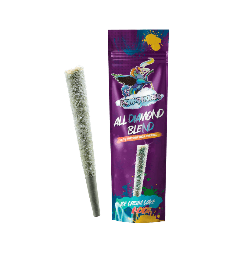 Flying Horse All Diamond Blend THC-A 20G Pre Roll Pack