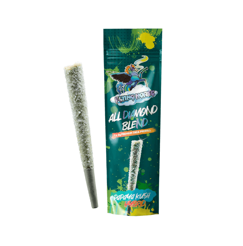 Flying Horse All Diamond Blend THC-A 20G Pre Roll Pack