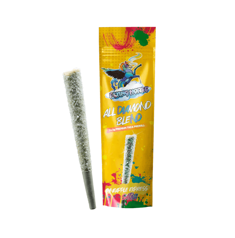 Flying Horse All Diamond Blend THC-A 20G Pre Roll Pack