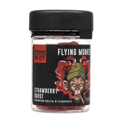 Flying Monkey D8 1000mg Gummies