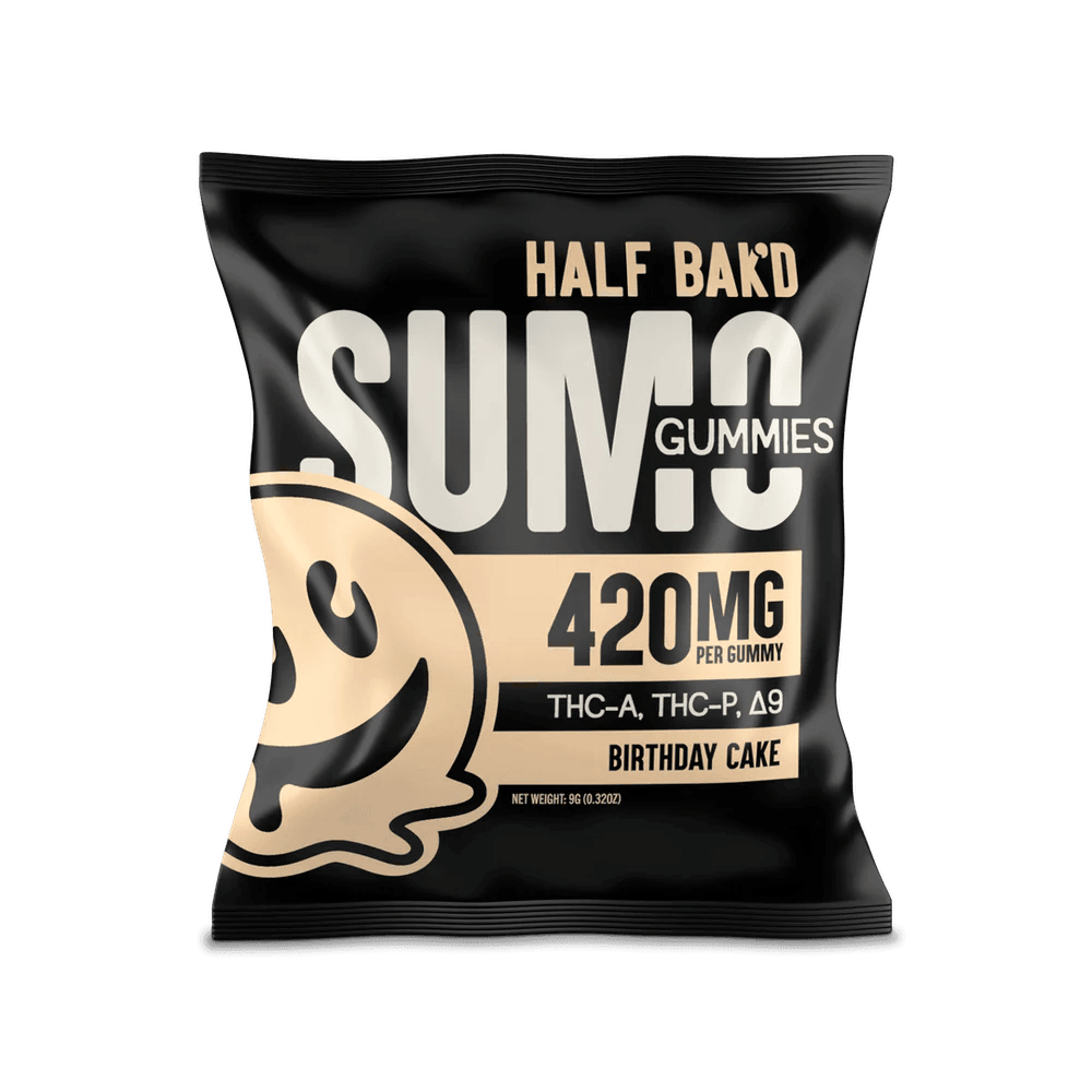 Half Bak'd Sumo D9 420mg Gummies