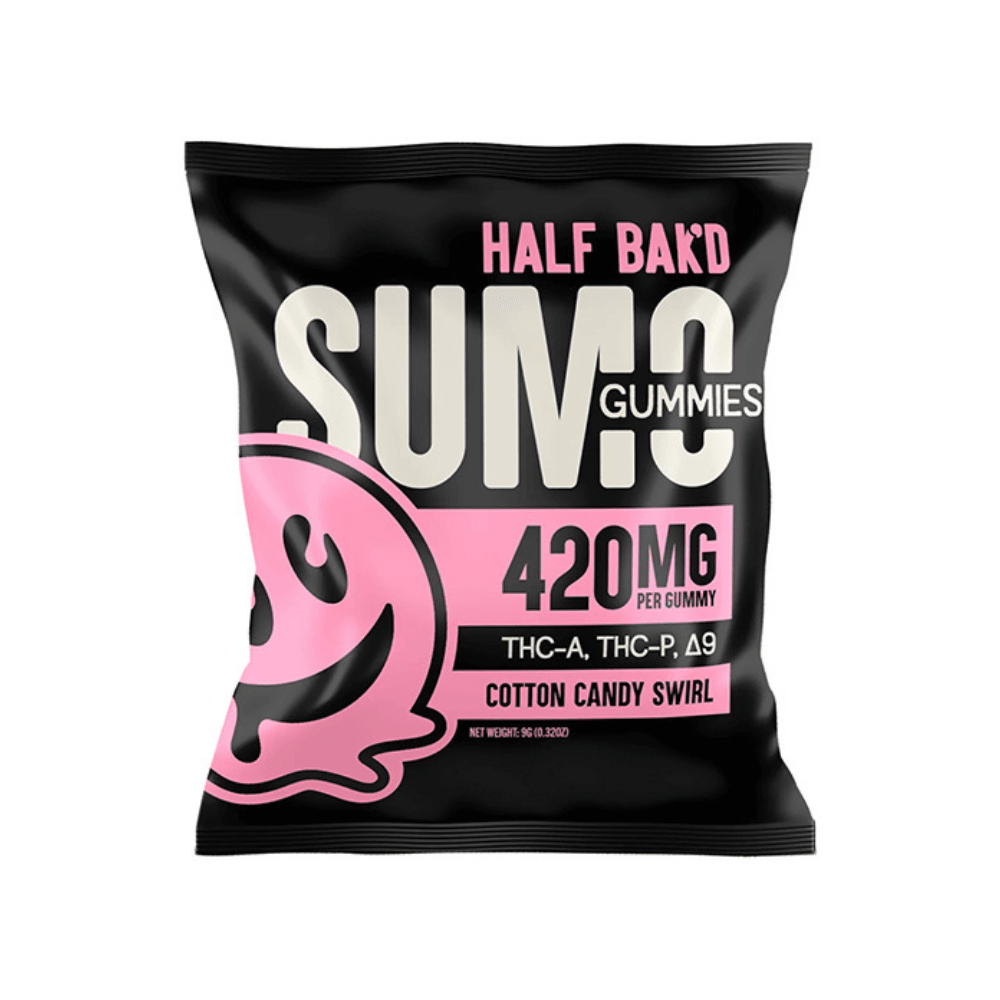 Half Bak'd Sumo D9 420mg Gummies