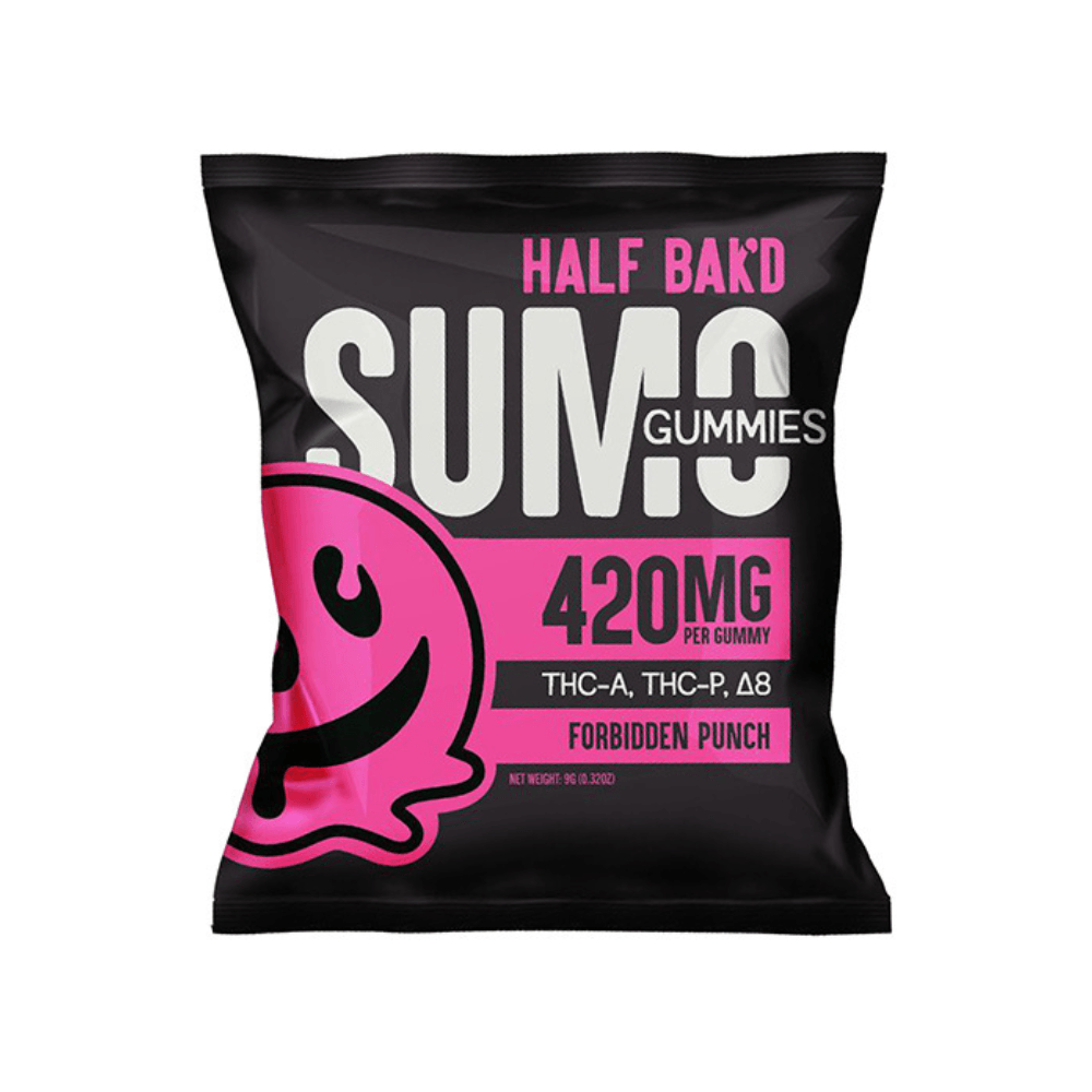 Half Bak'd Sumo D9 420mg Gummies