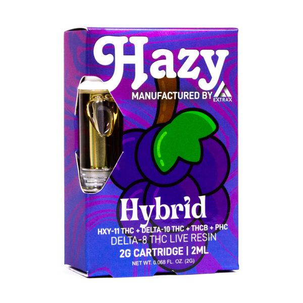 Hazy D8 Live Resin 2G Vape Cartridge