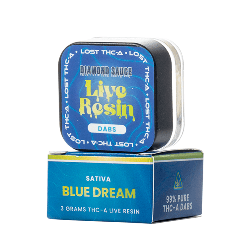 Lost Thc THC-A Live Resin Diamond Sauce Dabs 3G