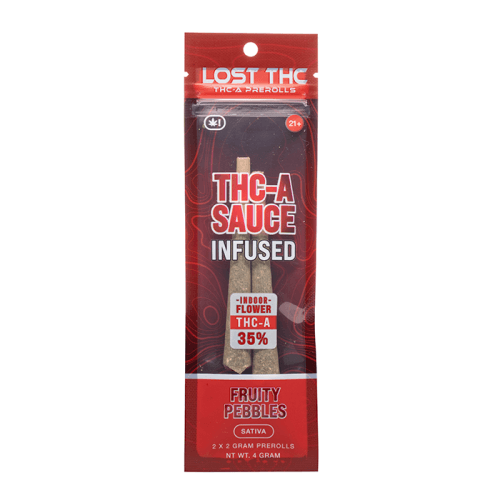 Lost Thc THC-A Sauce 4G Pre Roll Pack