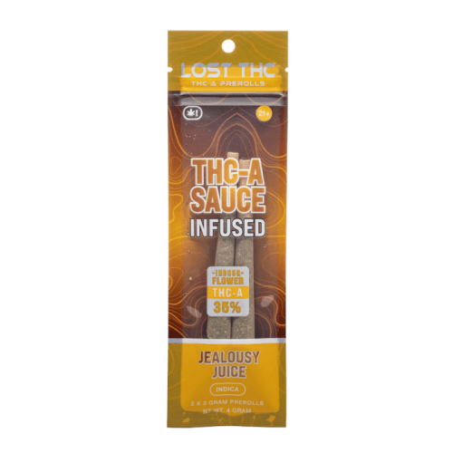 Lost Thc THC-A Sauce 4G Pre Roll Pack