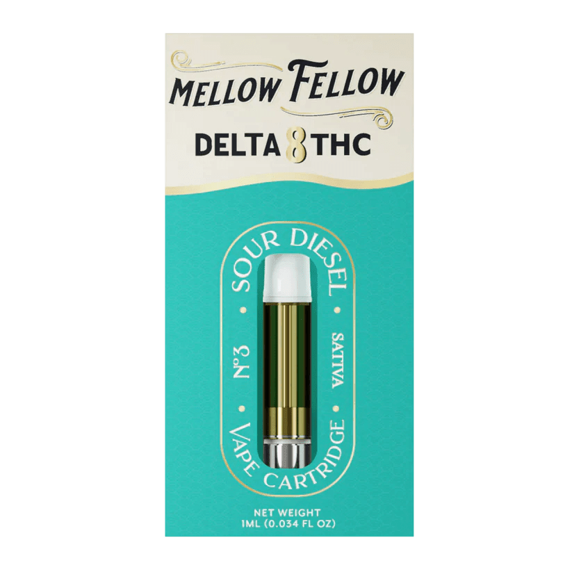 Mellow Fellow D8 1G Vape Cartridge