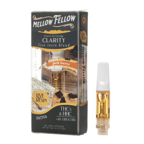 Mellow Fellow Clarity Blend Live Resin 2G Vape Cartridge