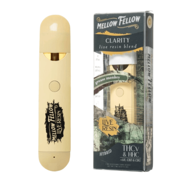 Mellow Fellow Clarity Blend Live Resin 2G Disposable Vape
