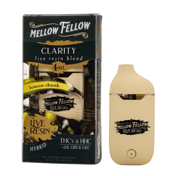 Mellow Fellow Clarity Blend Live Resin 4G Disposable Vape