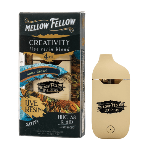 Mellow Fellow Creativity Blend Live Resin 4G Disposable Vape