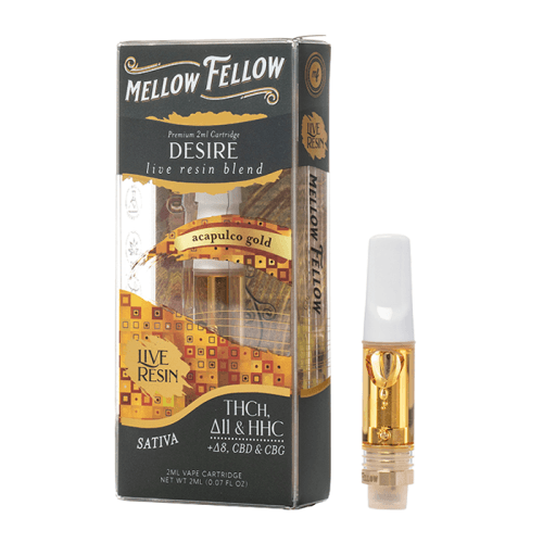 Mellow Fellow Desire Blend Live Resin 2G Vape Cartridge