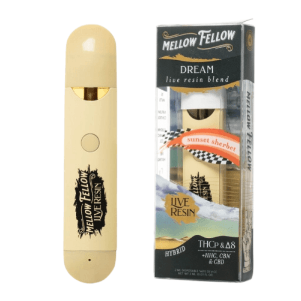 Mellow Fellow Dream Blend Live Resin 2G Disposable Vape