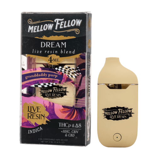 Mellow Fellow Dream Blend Live Resin 4G Disposable Vape