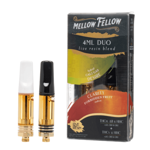 Mellow Fellow Duo Live Resin 4G Vape Cartridge
