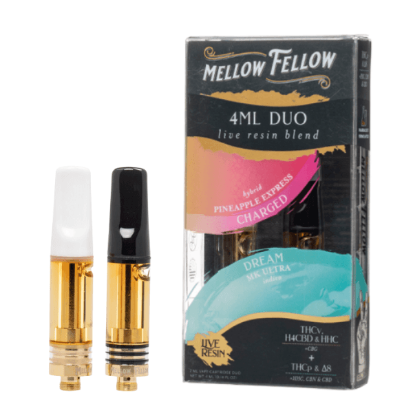 Mellow Fellow Duo Live Resin 4G Vape Cartridge