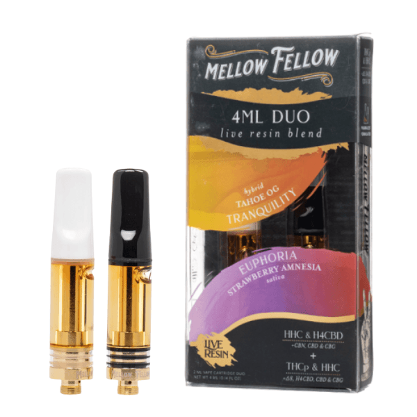 Mellow Fellow Duo Live Resin 4G Vape Cartridge