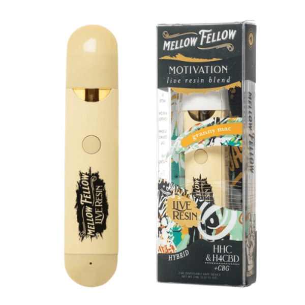 Mellow Fellow Motivation Blend Live Resin 2G Disposable Vape
