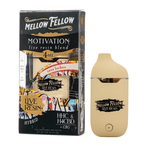 Mellow Fellow Motivation Blend Live Resin 4G Disposable Vape
